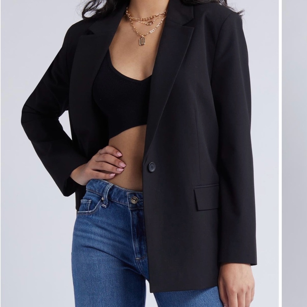 Open Edit Relaxed Fit Blazer